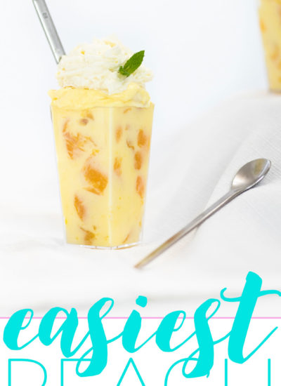 Easy Peach Dessert Comes Together with Only 3 Ingredients