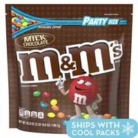 M&M'S Milk Chocolate Candy Party Size 42 oz Bag