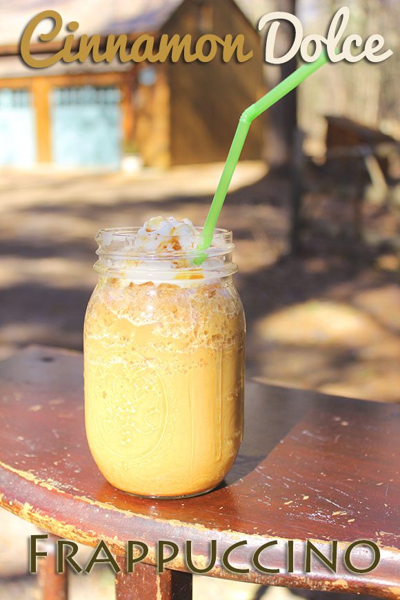 Cinnamon "Dolce" Frappuccino Recipe