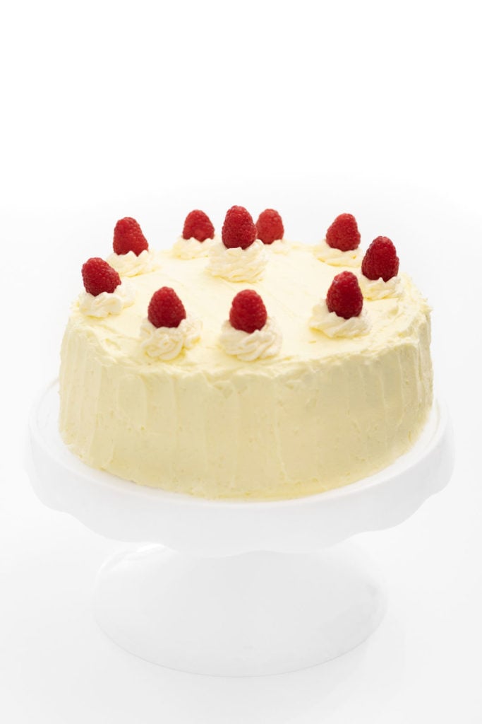 Easy Raspberry Lemon Cake