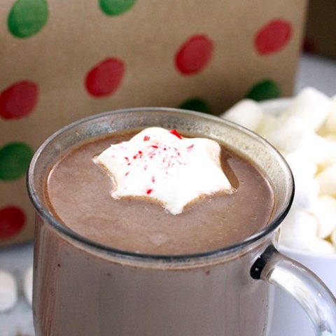 Frozen Peppermint Hot Cocoa Toppers
