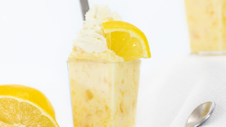Pineapple Lemon Dessert with 3 Ingredients
