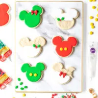 Mickey Christmas Cookies