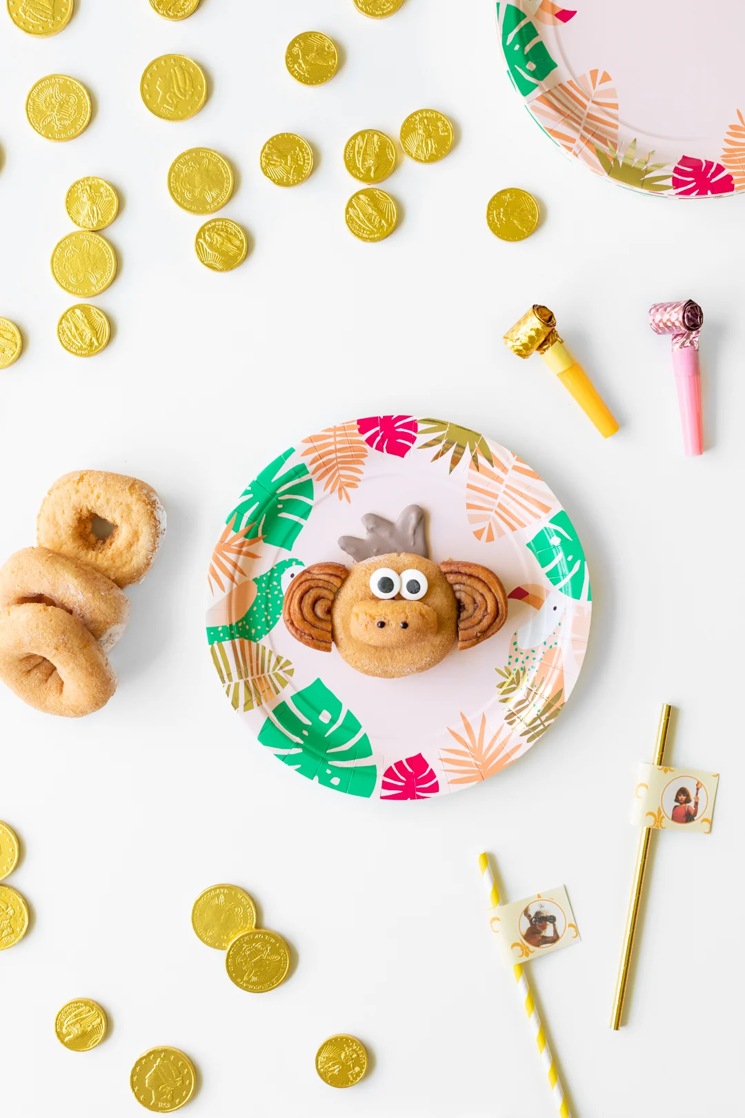 Cute Monkey Donut Creation