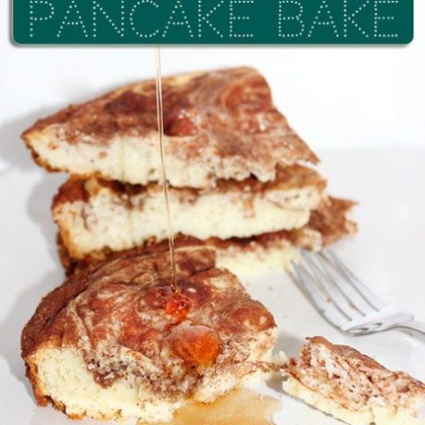 Cinnamon Swirl Slow Cooker Pancake Bake Recipe