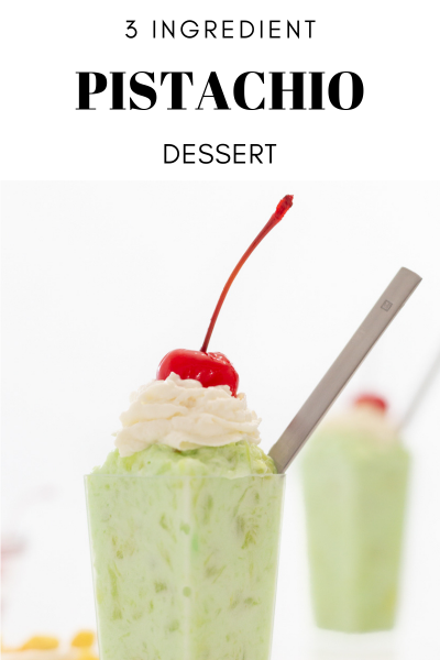 3 ingredient pistachio dessert