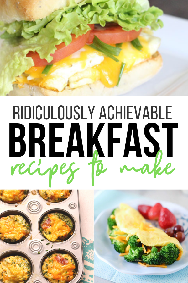 Breakfast ideas from omelets to sandwiches
