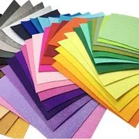 Multi-Colored Felt Sheet Pack