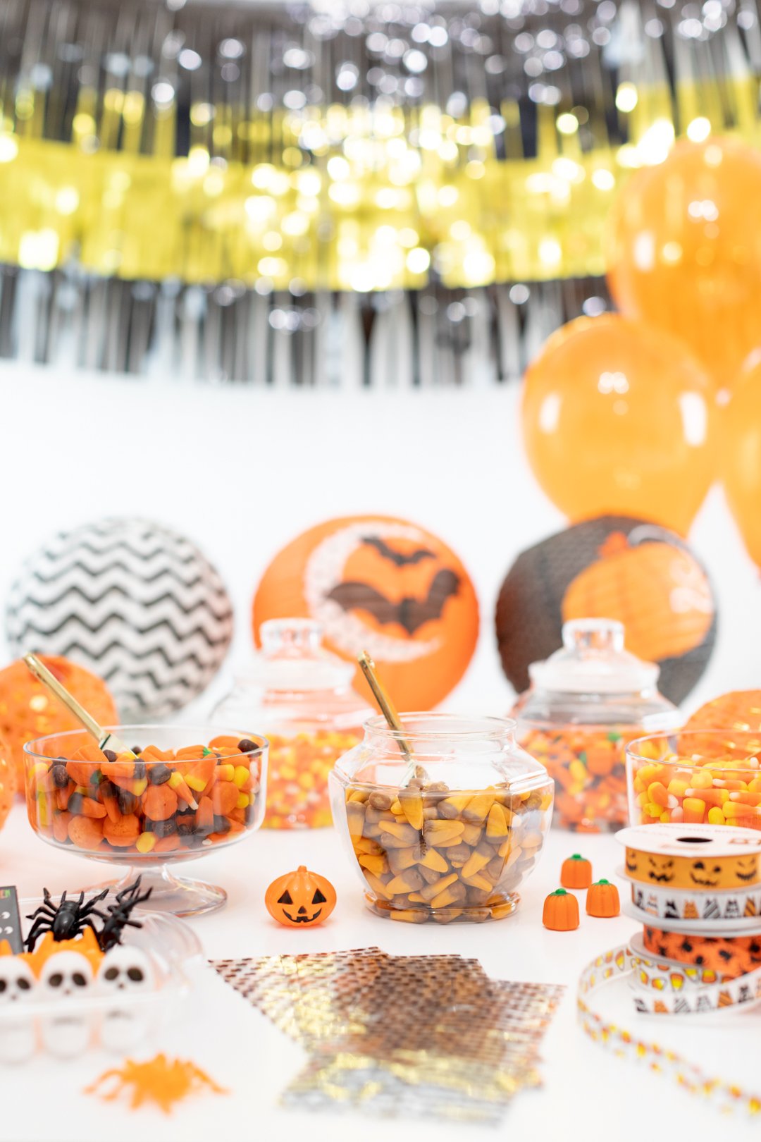 Halloween Candy Buffet to fill up treat bags.