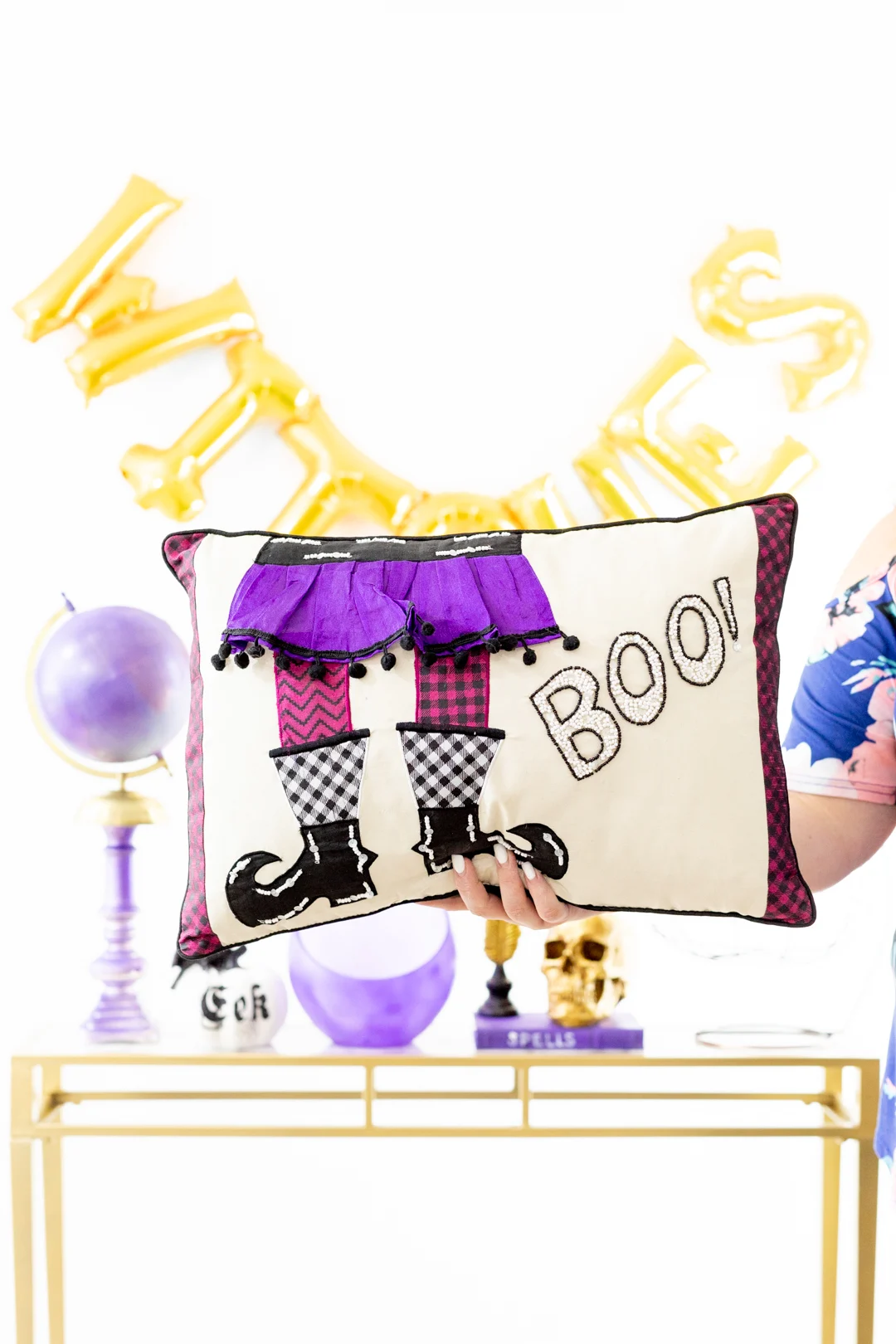Boo Witch Pillow