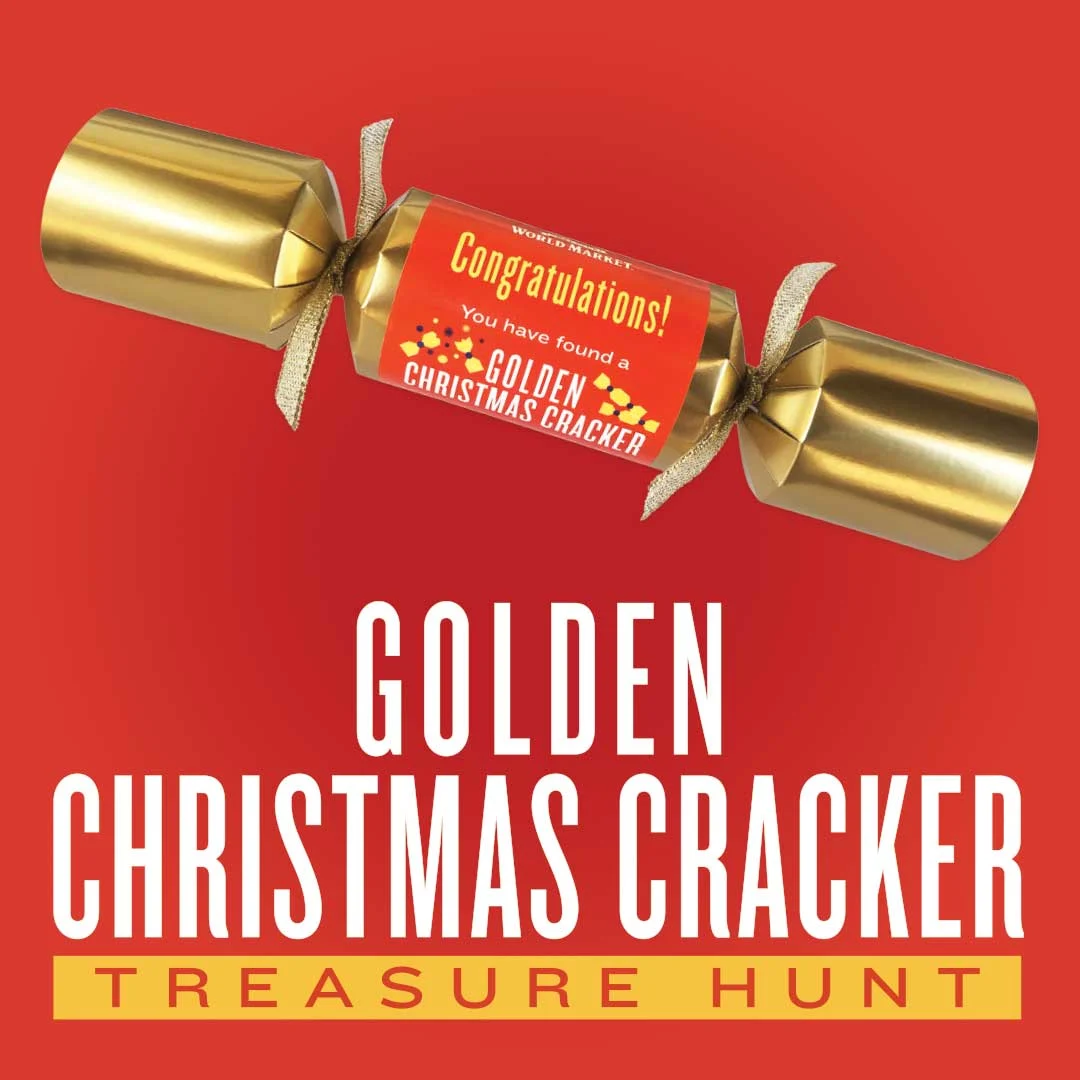 Cost Plus World Market Golden Christmas Cracker