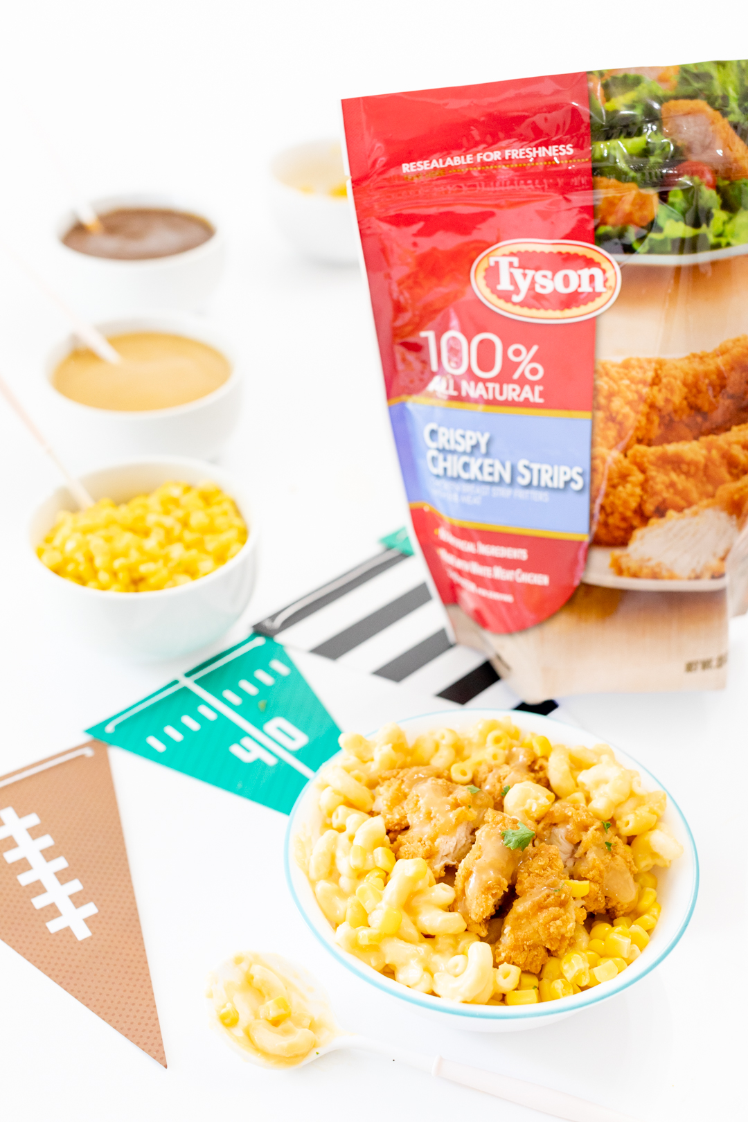 chicken bowls made with tyson crispy chicken