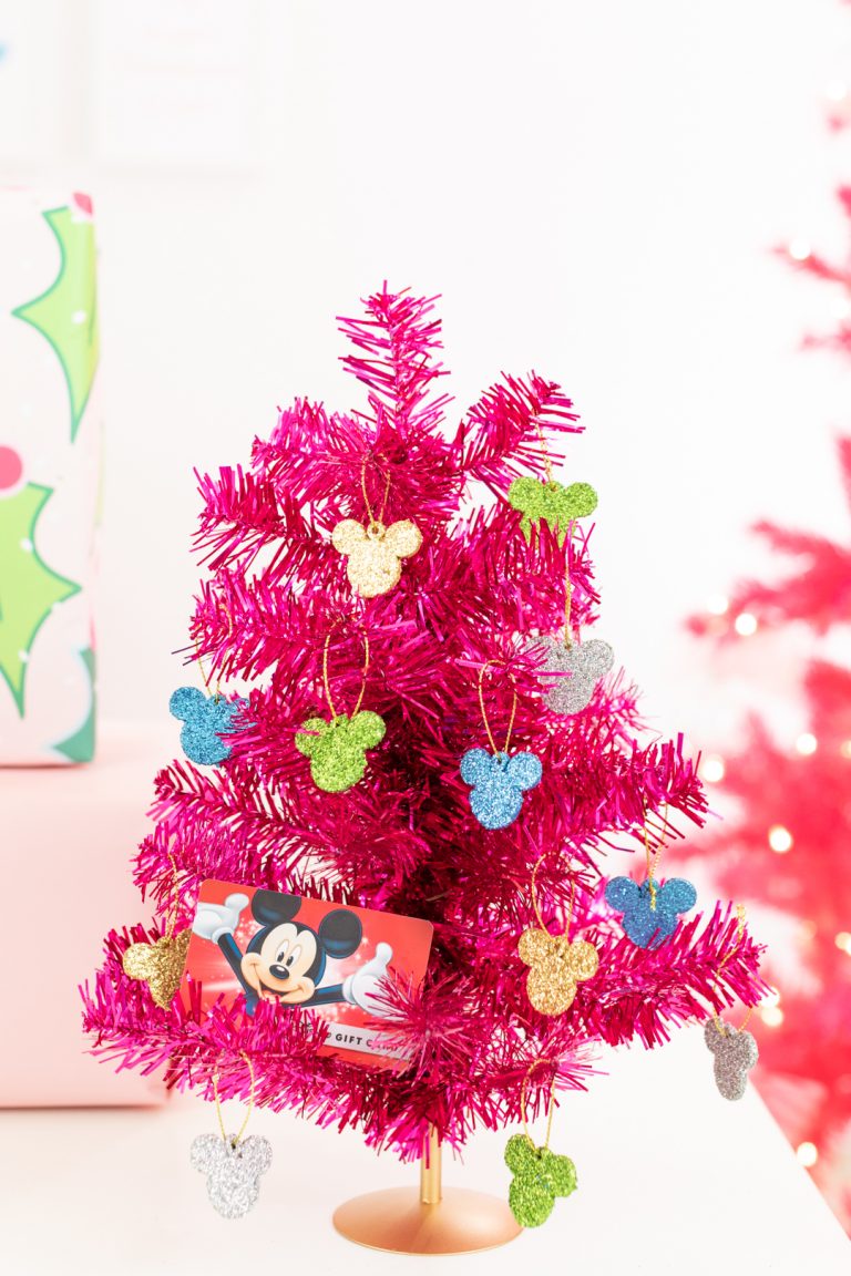 Pink Disney Christmas Tree Giveaway