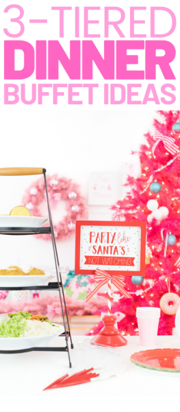 3 Tiered Dinner Buffet Ideas Cutefetti