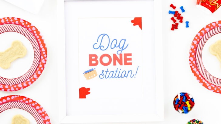 Dog Bone Cookie Party