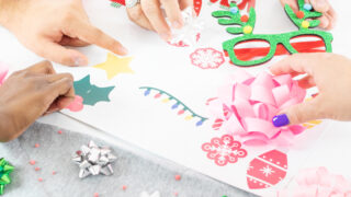 diy ugly sweater table