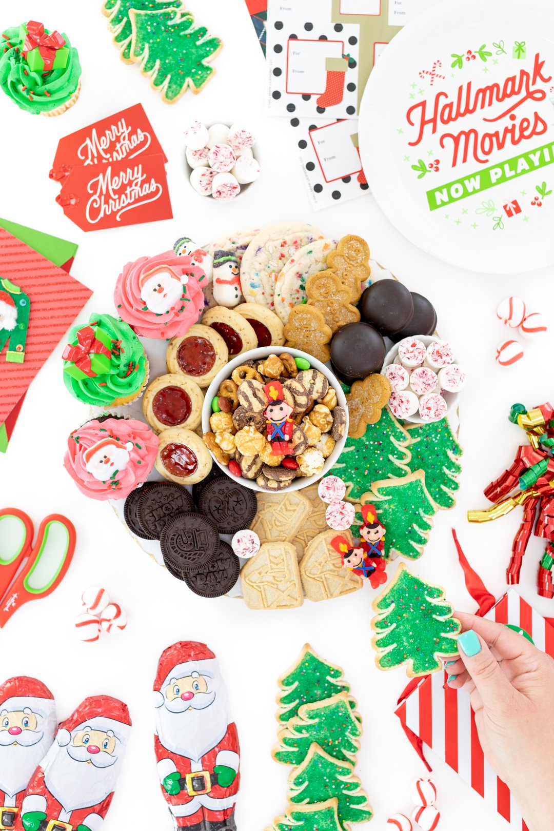 DIY Cookie Tray with Store Bought Cookies