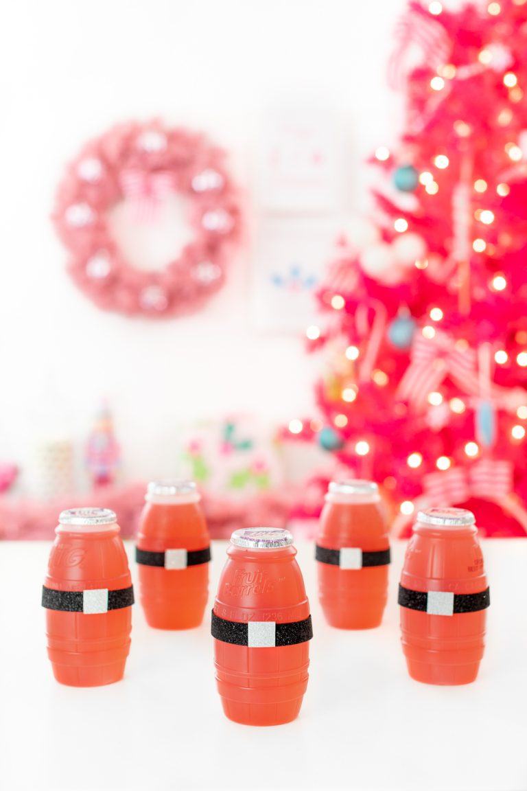 Easy Santa Belt Drinks