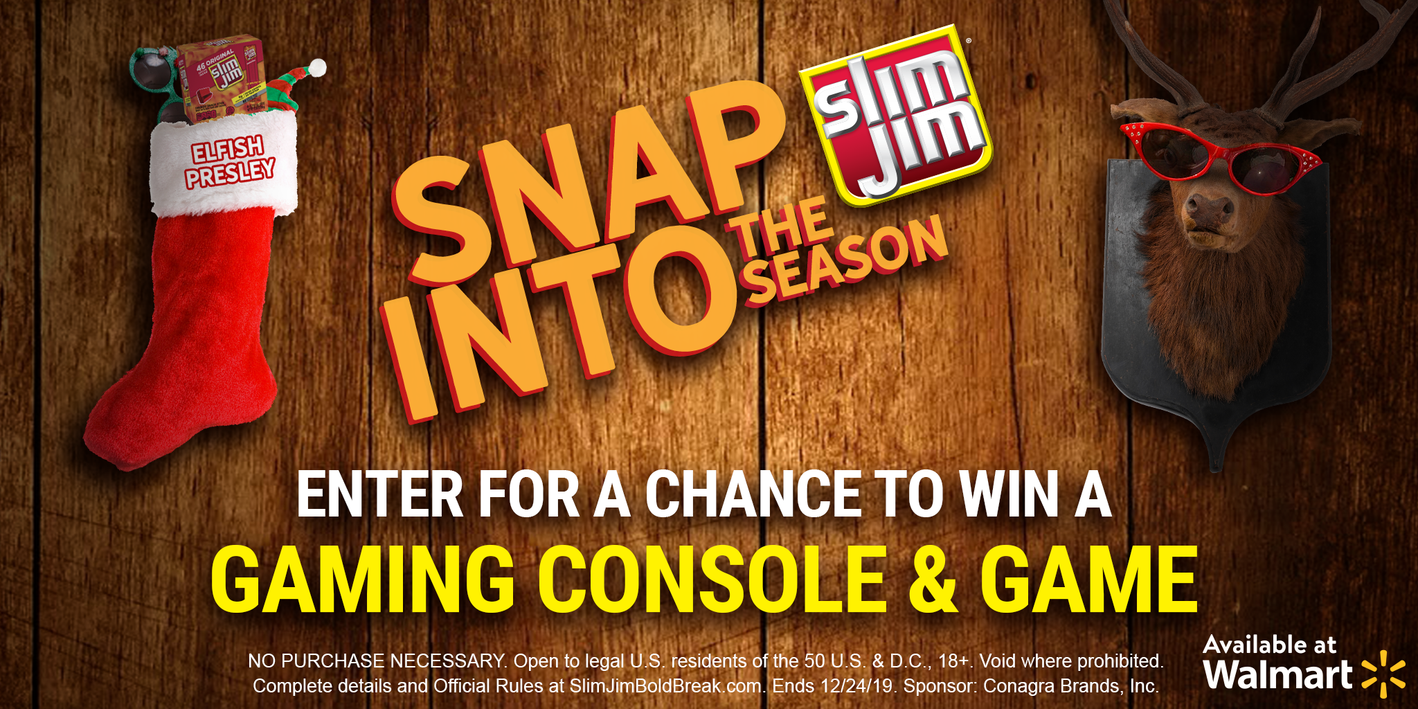 slim jim holiday sweeps promotion