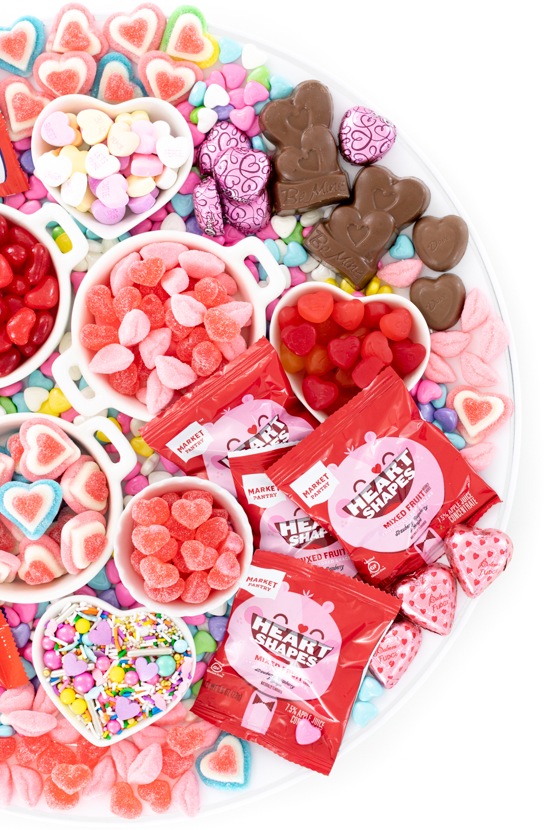 Heart Candy Dessert Board For Valentine S Day Cutefetti