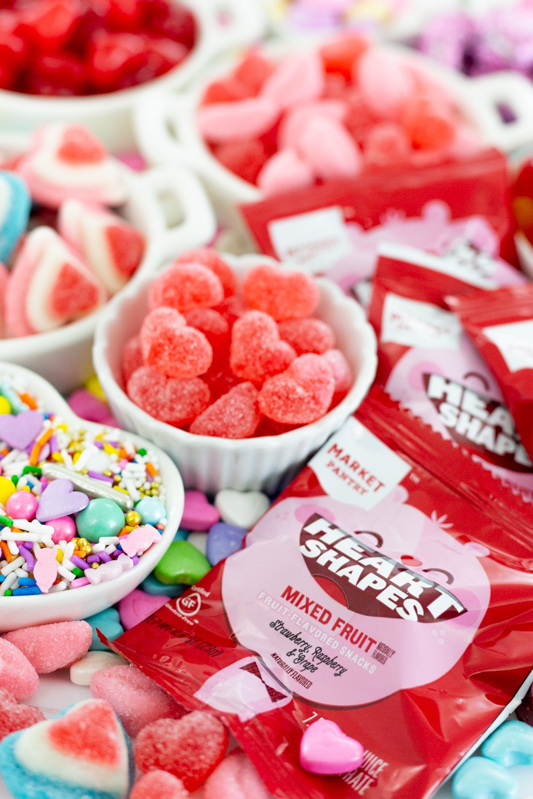 candy spread for valentine's day