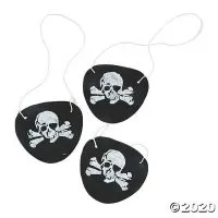 Pirate Eye Patches 