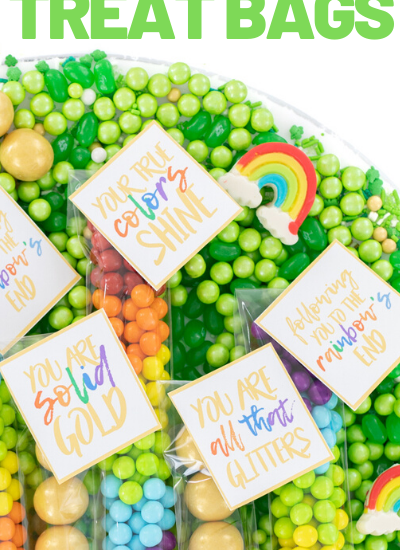 Rainbow Treat Bags | Cutefetti