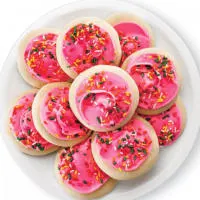 Sugar Cookies With Pink Icing - 10ct - Market Pantry™