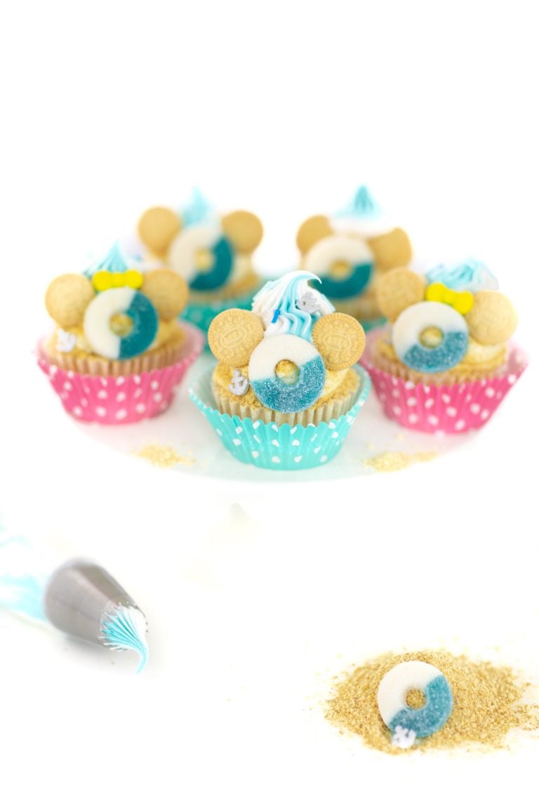 Cruise Inspired Mickey Cupcakes