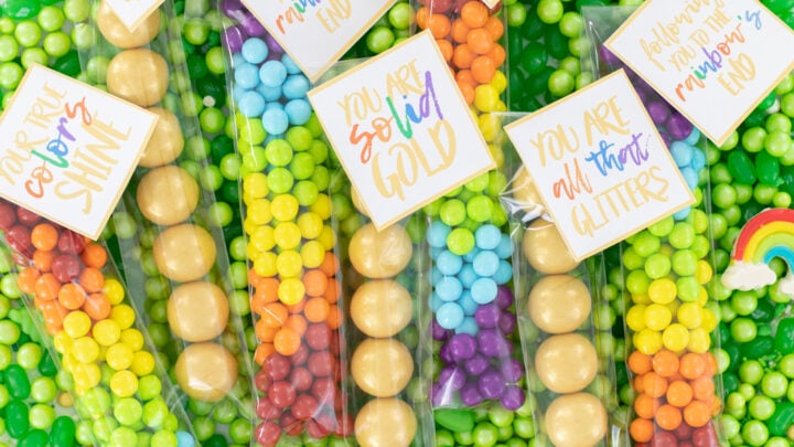 Rainbow Treat Bags | Cutefetti