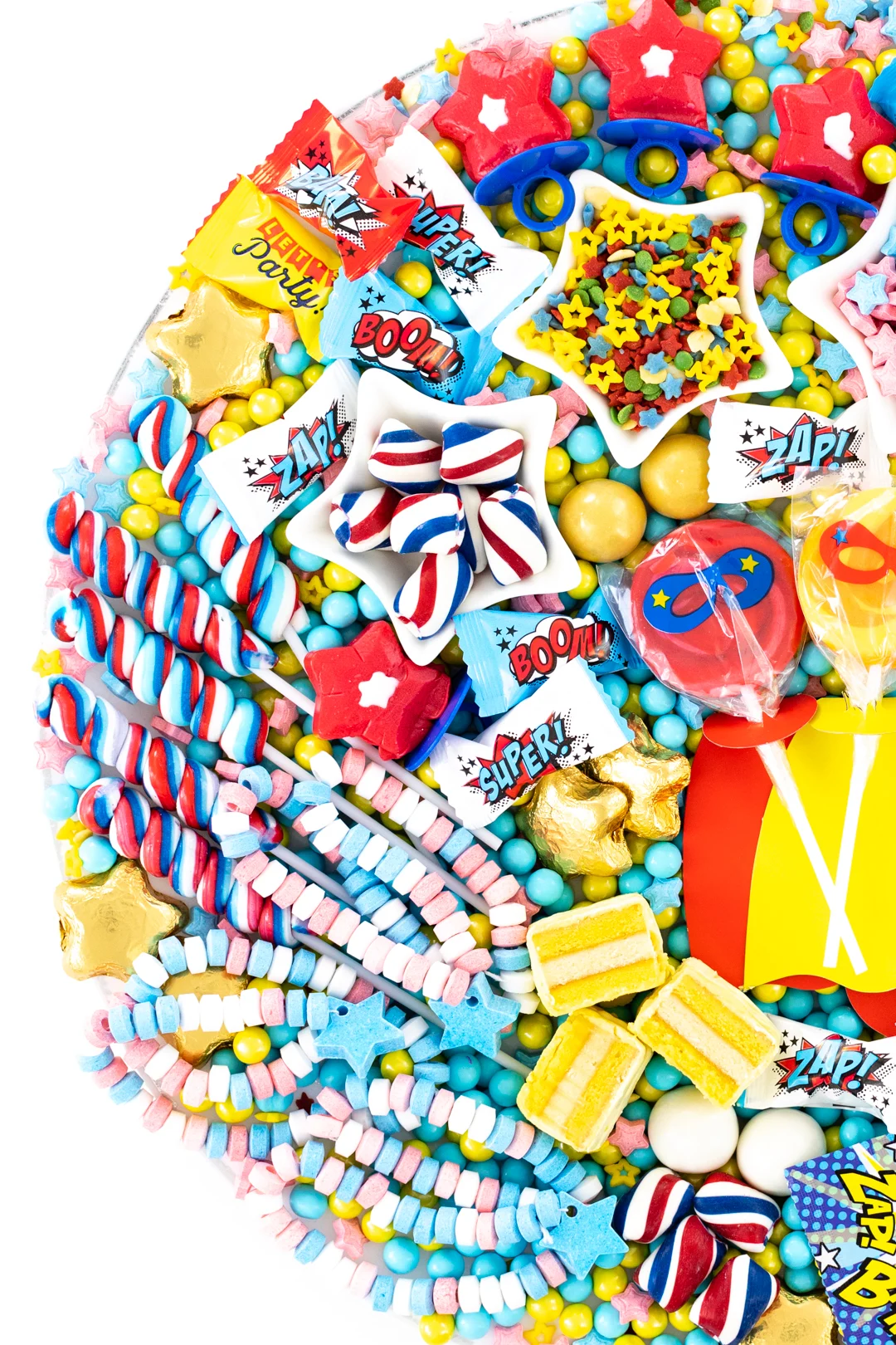 patriotic candies for superhero candy