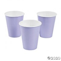 Lavender Paper Cups - 24 Ct.