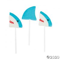 Shark Character Lollipops