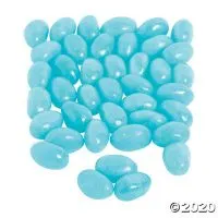 Light Blue Blueberry Jelly Beans Candy