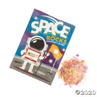 Space Rocks Popping Hard Candy Fun Packs