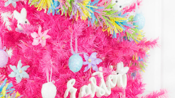 Pink Easter Tree Decor (with Video)