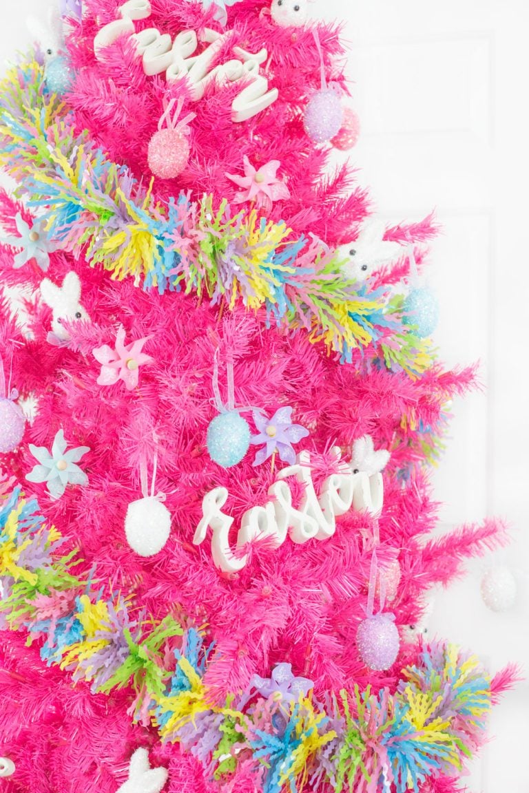Pink Easter Tree Decor (with Video)