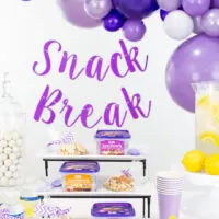 snack bar party ideas