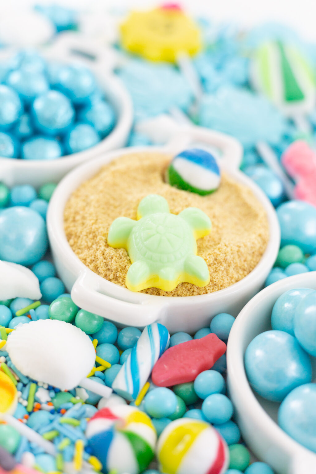 Beach Party Candy Charcuterie Board