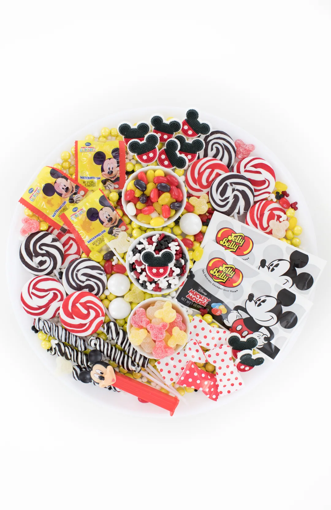 Mickey Mouse Candy Charcuterie Board