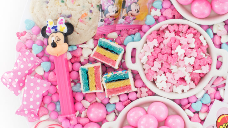 Minnie Mouse Candy Board