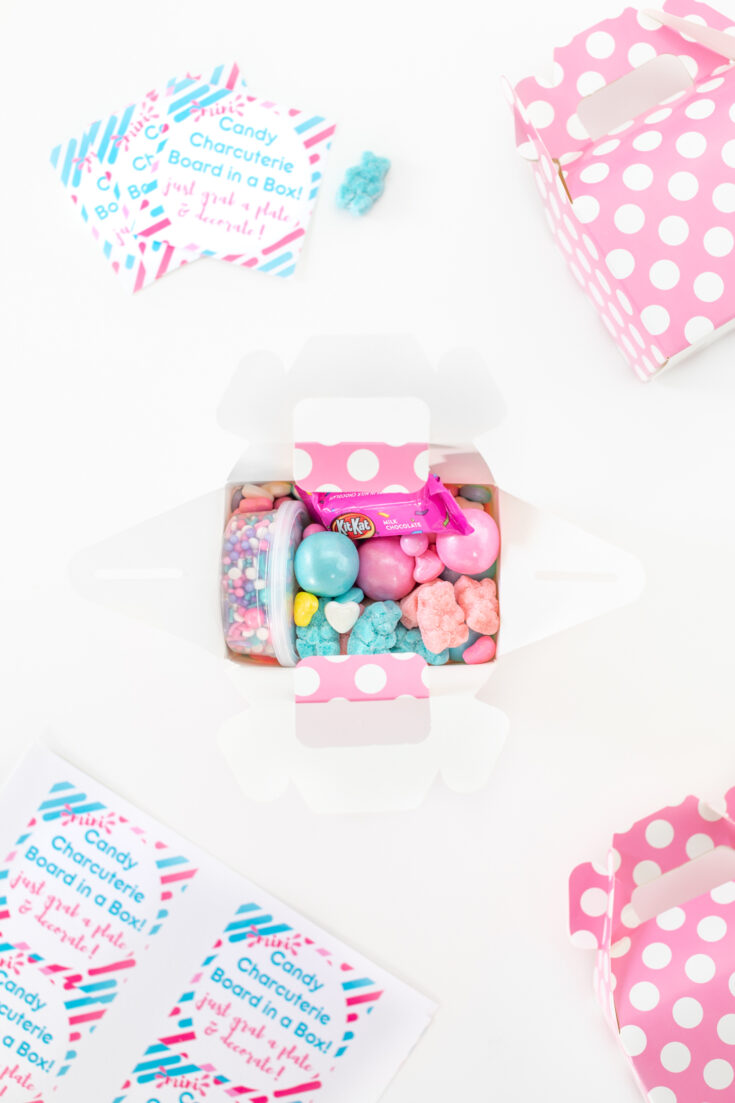 Candy Charcuterie Board In A Box | Cutefetti