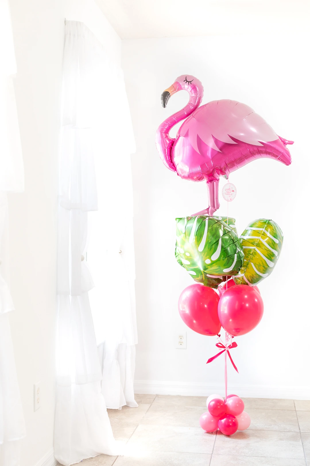 you've been flocked - surprise balloon delivery