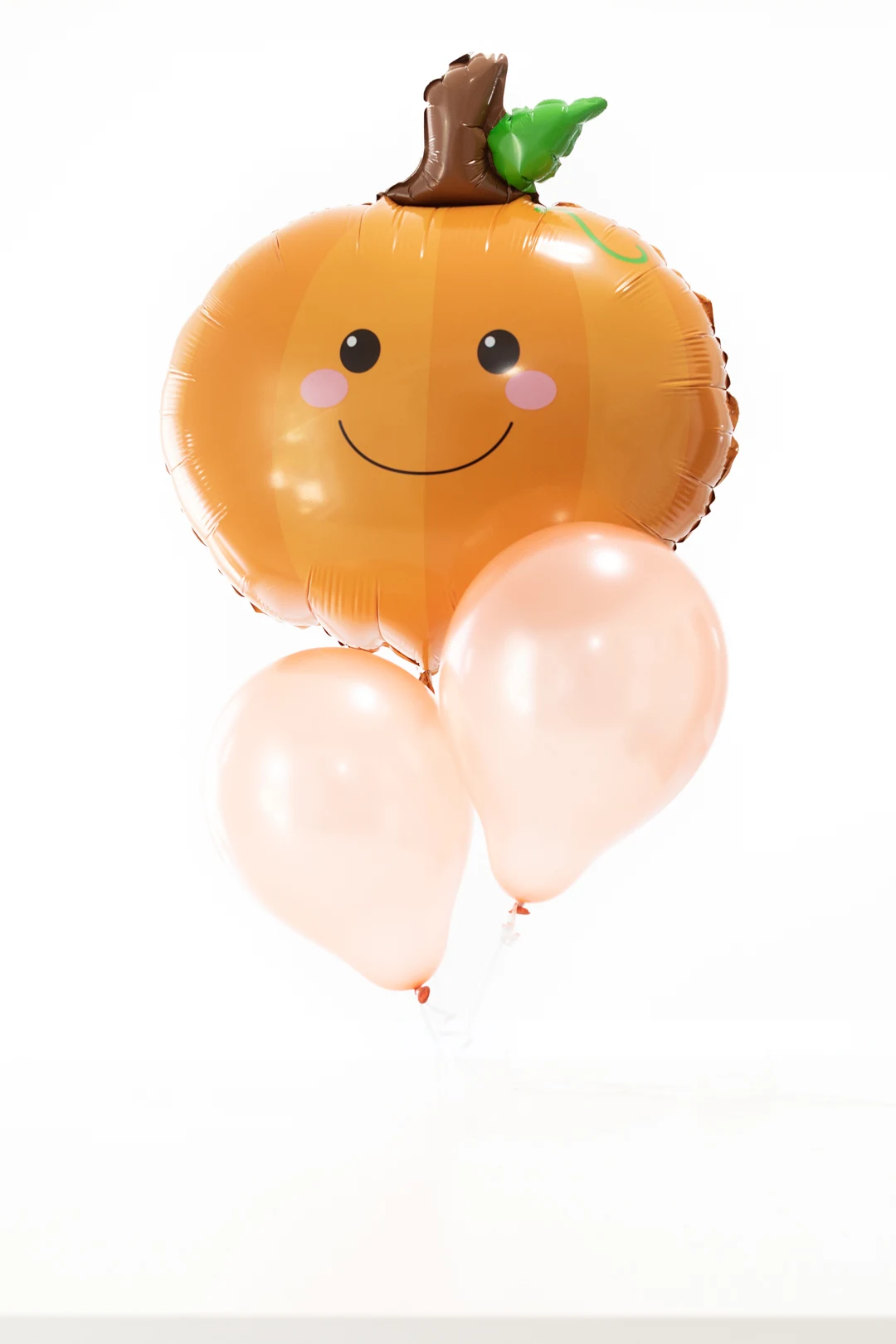 cutest pumpkin balloon ever with kawaii face