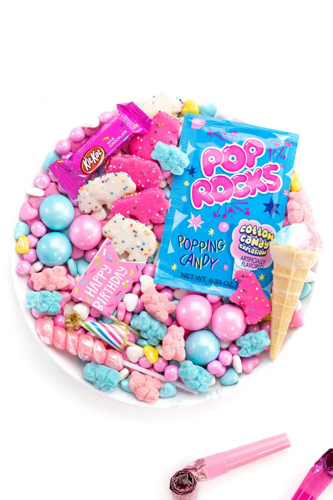 trendy candy board for one person filled with fun happy candy 