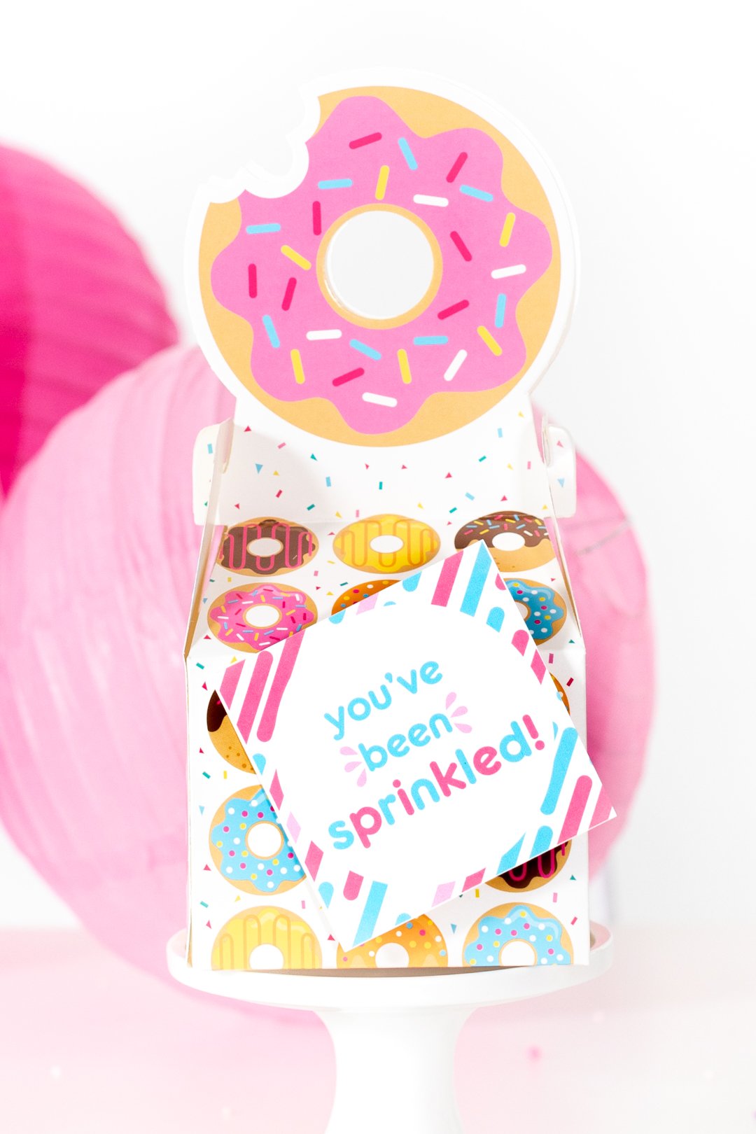 cute little donut gift box