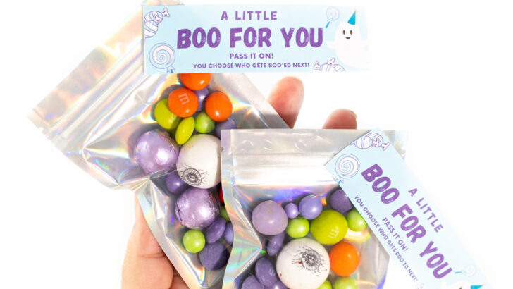Little BOO For You Printable Tags