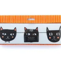 Amazon.com: My Mind's Eye Halloween Cat Banner - Party Decoration: Health & Personal Care
