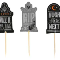 Tombstone Embellished Pick Toppers by Celebrate It