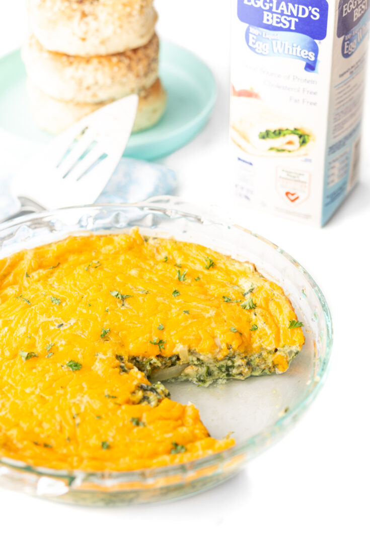 Creamy Spinach Egg Casserole Cutefetti